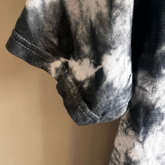 Led Zeppelin Tye Dye Tshirt, Grey & White, Medium - Picture 5 of 8